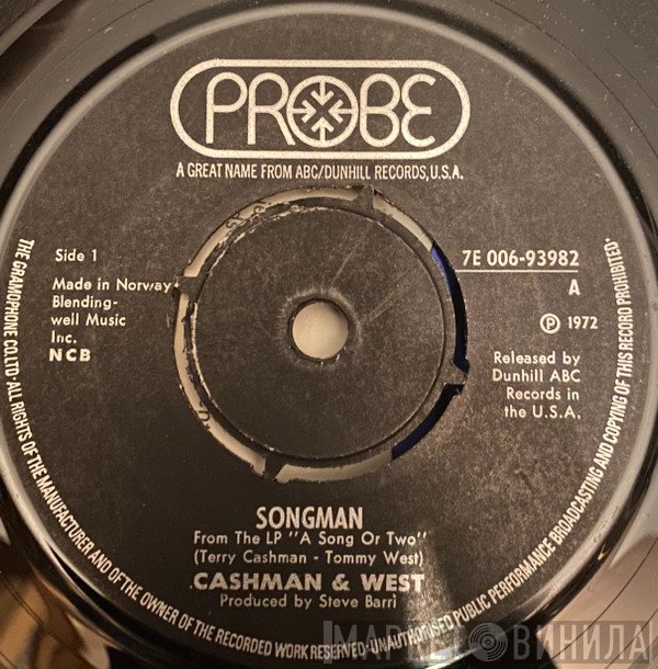 Cashman & West - Songman