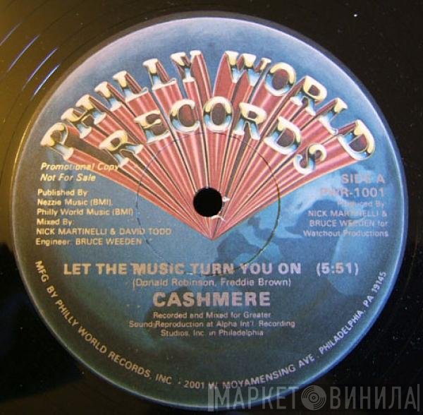 Cashmere  - Let The Music Turn You On