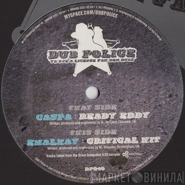Caspa , Emalkay - Ready Eddy / Critical Hit