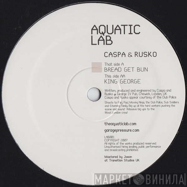 Caspa , Rusko - Bread Get Bun / King George
