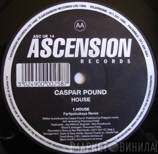 Caspar Pound - House