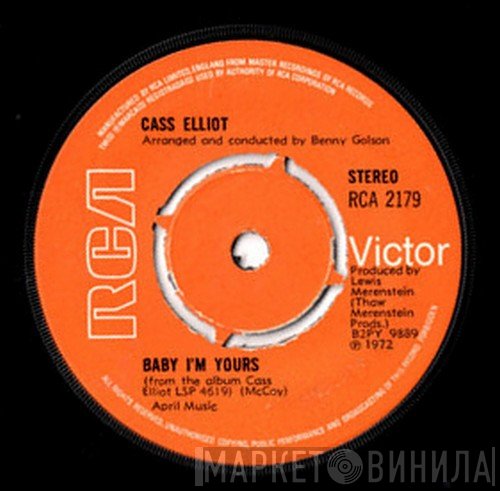 Cass Elliot - Baby I'm Yours