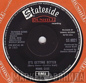 Cass Elliot - It's Getting Better