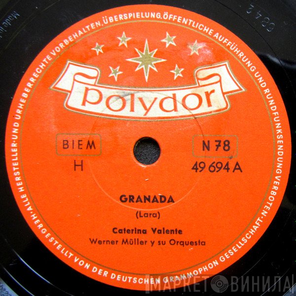 Caterina Valente, Werner Müller Und Sein Orchester  - Granada / Similau