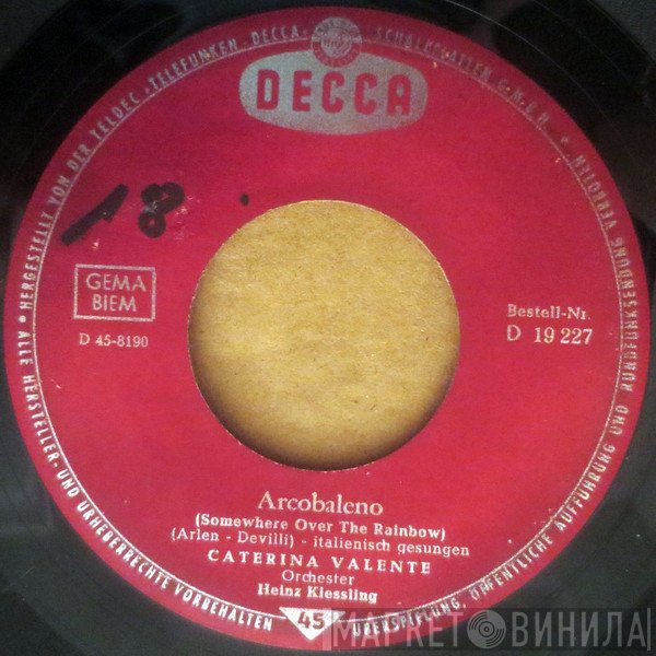 Caterina Valente - Arcobaleno / Non Dimenticar