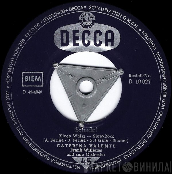 Caterina Valente  - Schade!