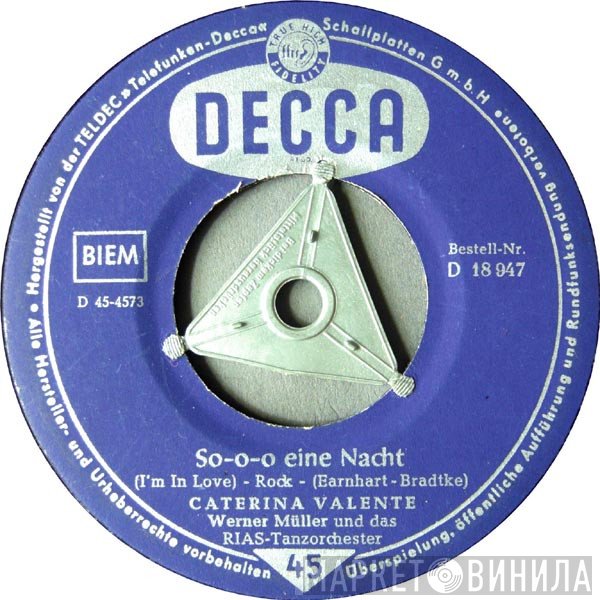 Caterina Valente - So-O-O Eine Nacht / Non E' Cosi'