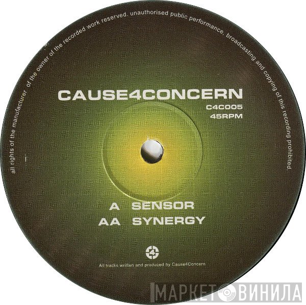 Cause 4 Concern  - Sensor / Synergy