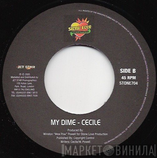 Ce'cile, Elephant Man, Kiprich - Funny Man / My Dime