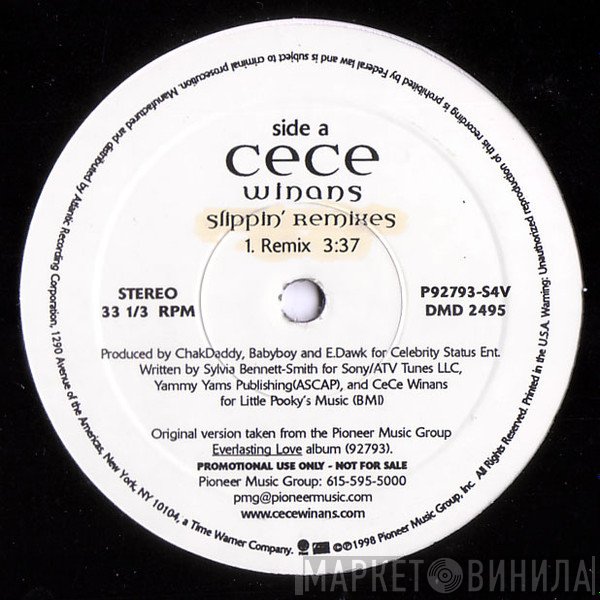 CeCe Winans  - Slippin' Remixes