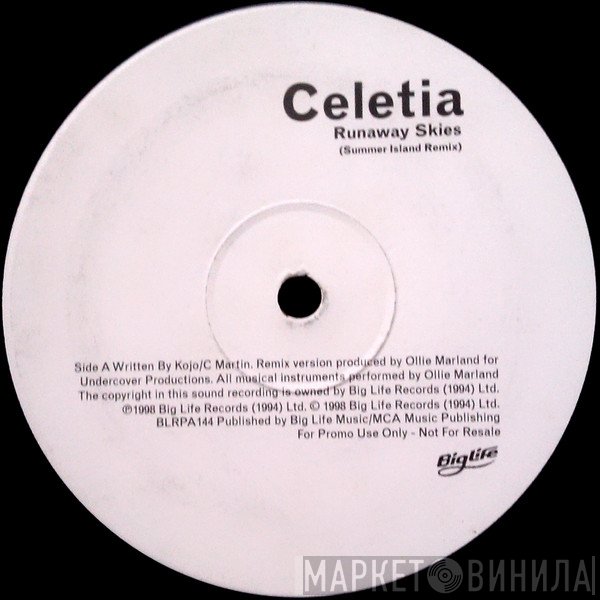 Celetia - Runaway Skies