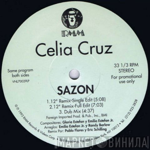 Celia Cruz  - Sazon