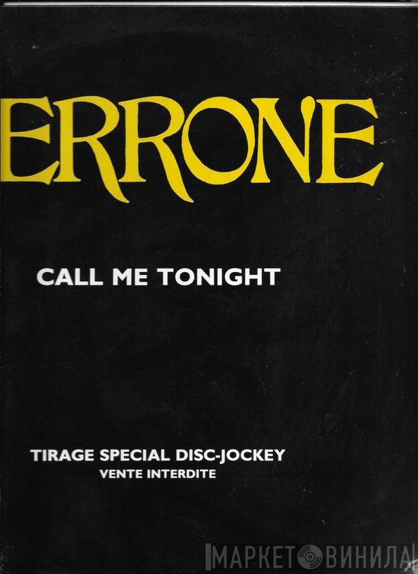 Cerrone  - Call Me Tonight