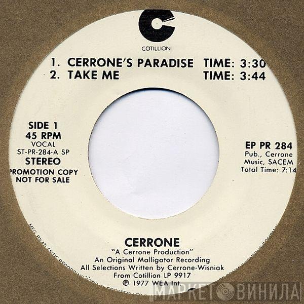 Cerrone  - Cerrone's Paradise Sampler