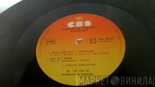 Cerrone  - In Concert