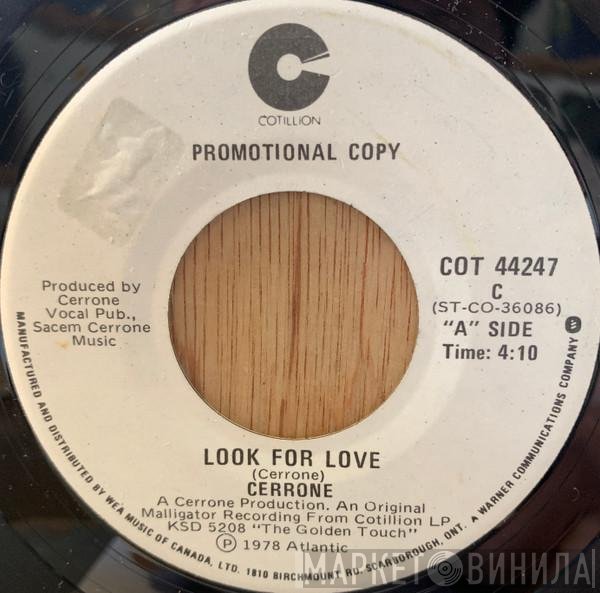 Cerrone  - Look For Love