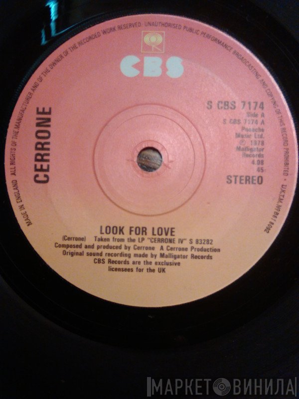 Cerrone  - Look For Love