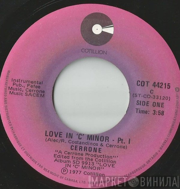 Cerrone - Love In 'C' Minor