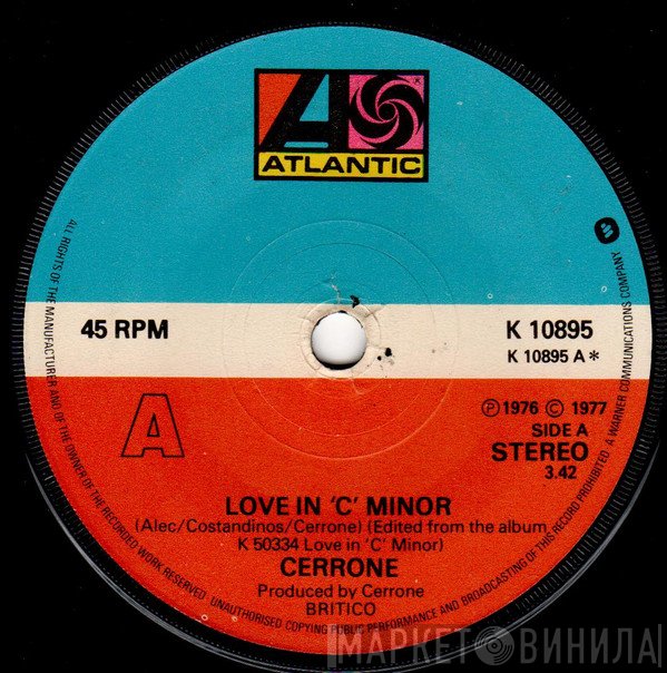 Cerrone - Love In 'C' Minor