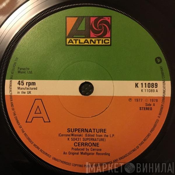 Cerrone - Supernature / Give My Love