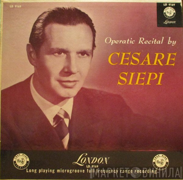 Cesare Siepi With Orchestra dell'Accademia Nazionale di Santa Cecilia Conducted By Alberto Erede  - Operatic Recital