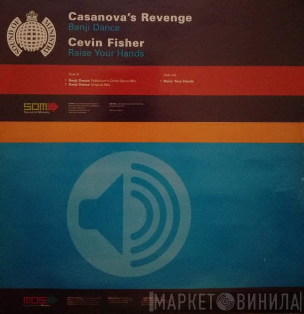 Cevin Fisher, Casanova's Revenge - Banji Dance / Raise Your Hands