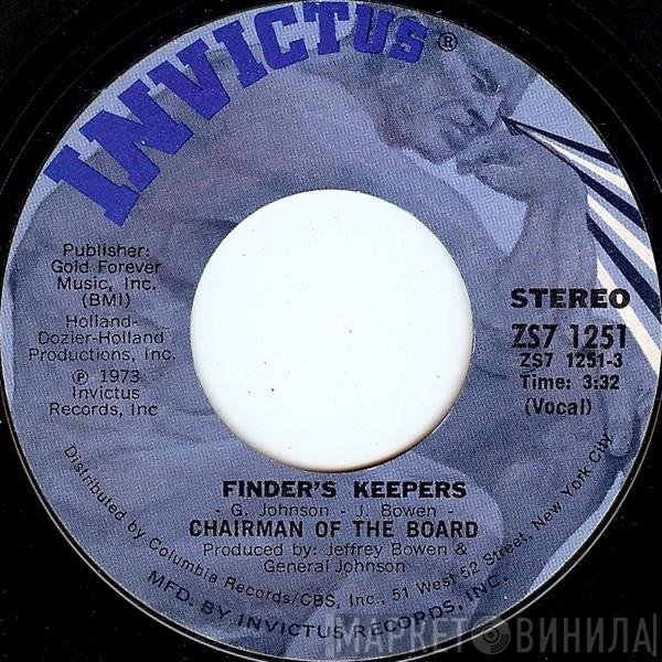 Chairmen Of The Board - Finder's Keepers