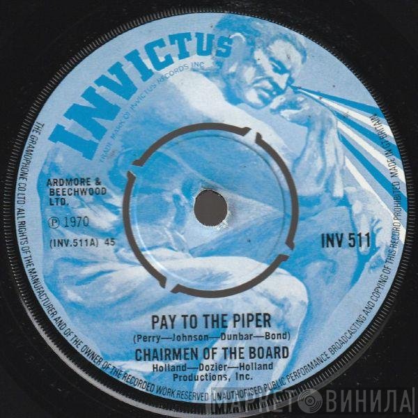 Chairmen Of The Board - Pay To The Piper