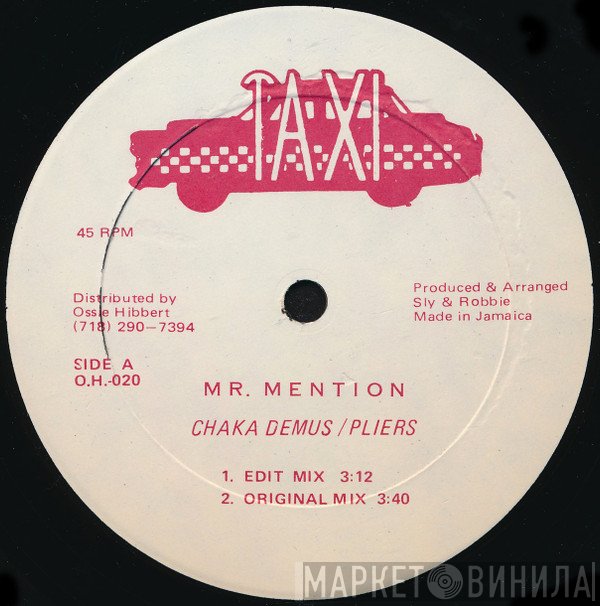Chaka Demus &amp; Pliers - Mr. Mention