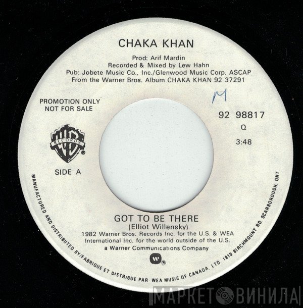 Chaka Khan - Got To Be There