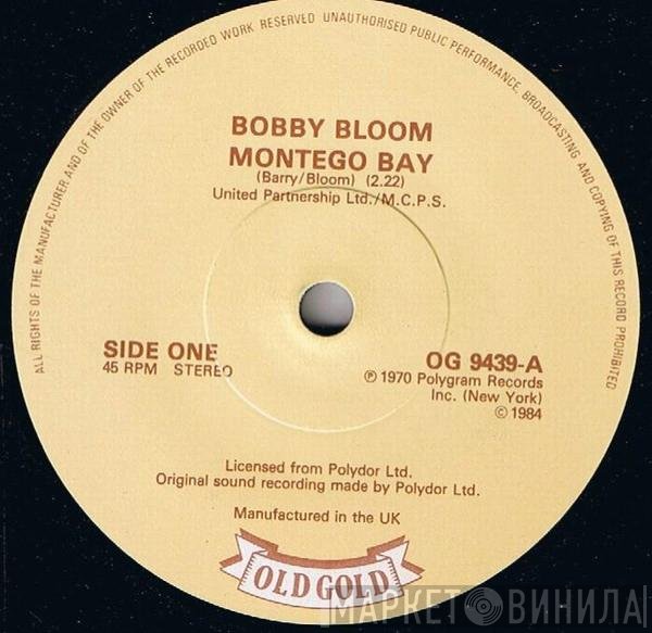 Chakachas, Bobby Bloom - Montego Bay / Jungle Fever