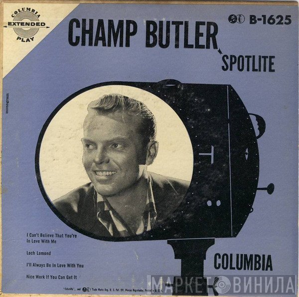 Champ Butler, The Joey Castro Trio - Spotlite