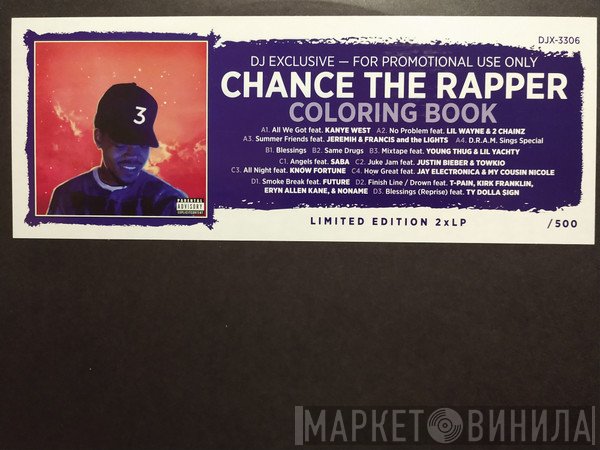 Chance The Rapper  - Coloring Book