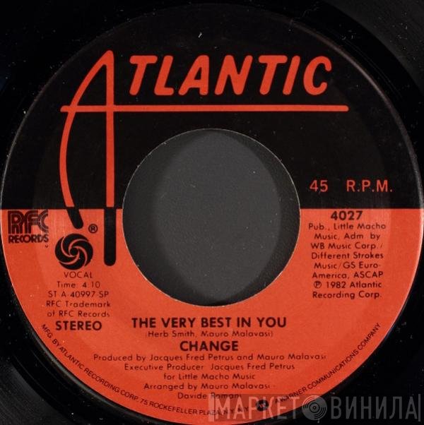 Change  - The Very Best In You
