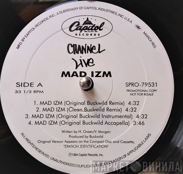 Channel Live  - Mad Izm / Reprogram
