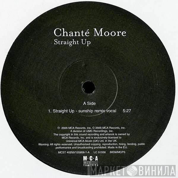 Chanté Moore - Straight Up