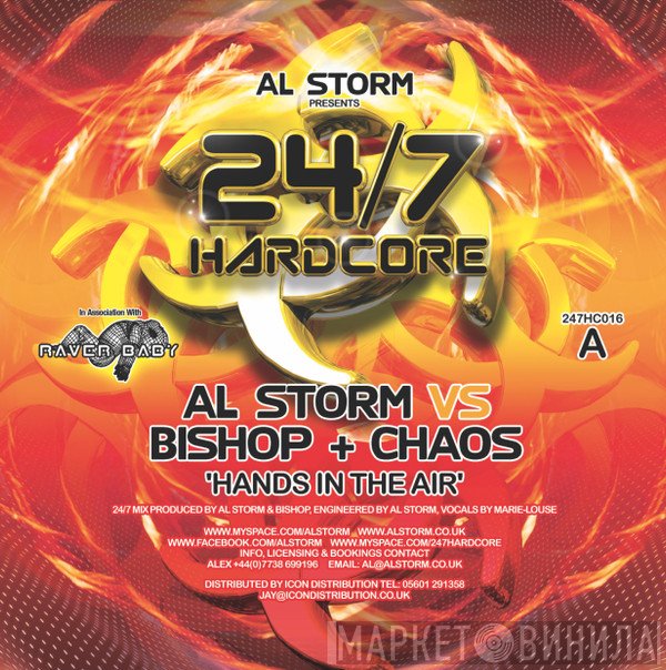 Chaos , Al Storm, Bishop  - Hands In The Air EP