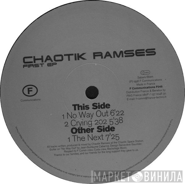 Chaotik Ramses - First EP