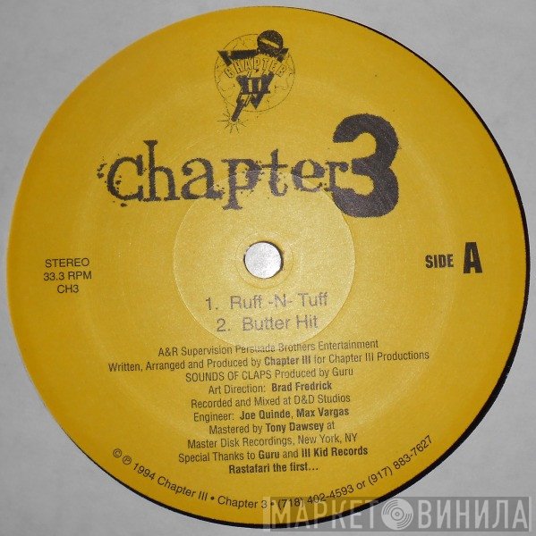 Chapter 3   - Ruff - N - Tuff