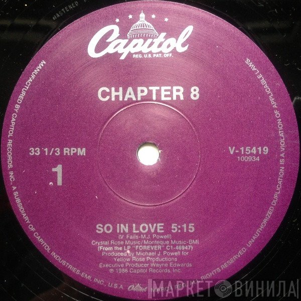 Chapter 8 - So In Love