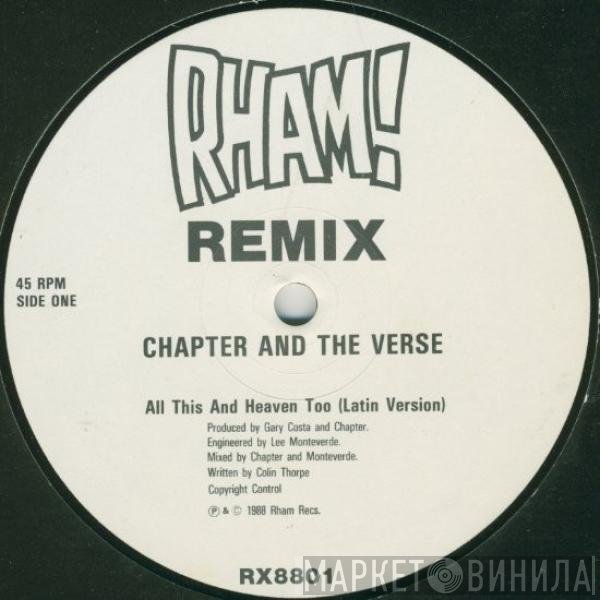 Chapter And The Verse - All This And Heaven Too (Remix)