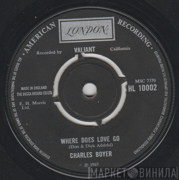 Charles Boyer - Where Does Love Go