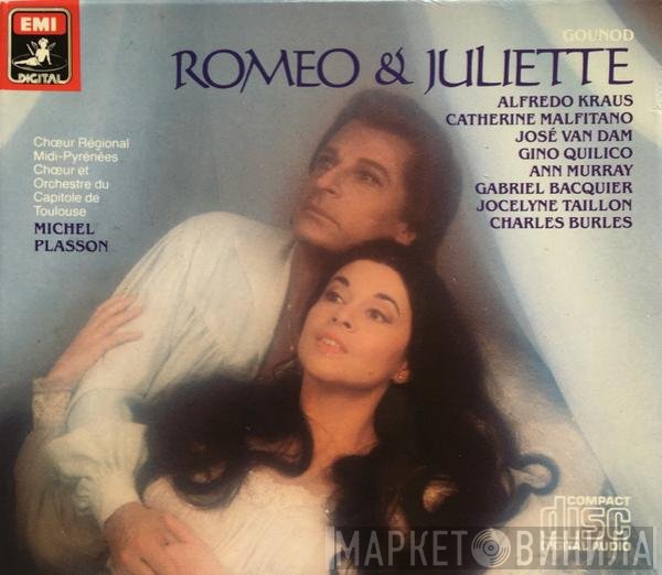 Charles Gounod - Alfredo Kraus, Catherine Malfitano, José van Dam, Gino Quilico, Ann Murray, Gabriel Bacquier, Jocelyne Taillon, Charles Burles, Chœur Régional Midi-Pyrénées, Chœur Du Capitole De Toulouse, Orchestre National Du Capitole De Toulouse / Michel Plasson  - Romeo & Juliette