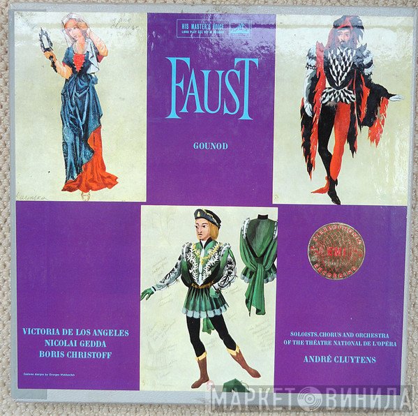 Charles Gounod - Victoria De Los Angeles, Nicolai Gedda, Boris Christoff, André Cluytens  - Faust