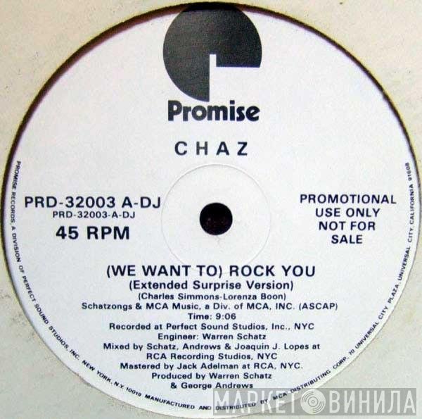 Charles Simmons  - (We Want To) Rock You