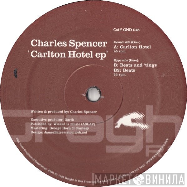 Charles Spencer - Carlton Hotel EP