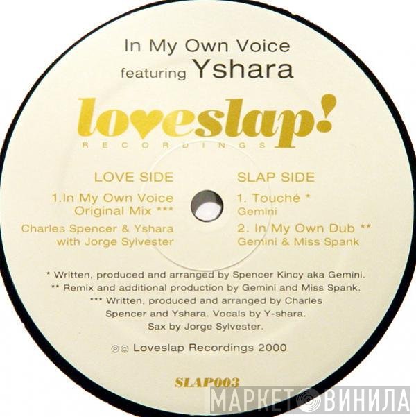 Charles Spencer Featuring Yshara  - In My Own Voice