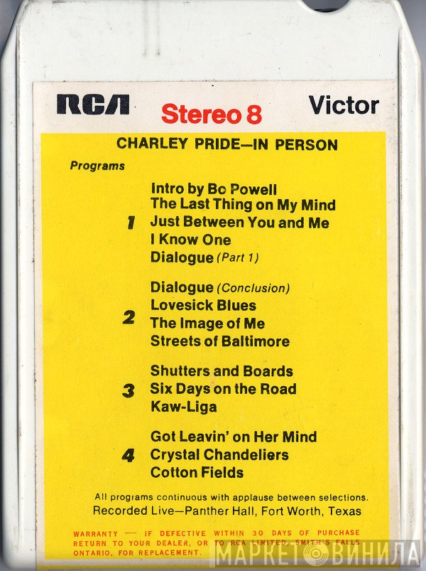 Charley Pride  - In Person