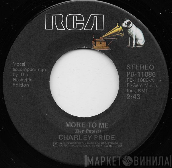 Charley Pride  - More To Me