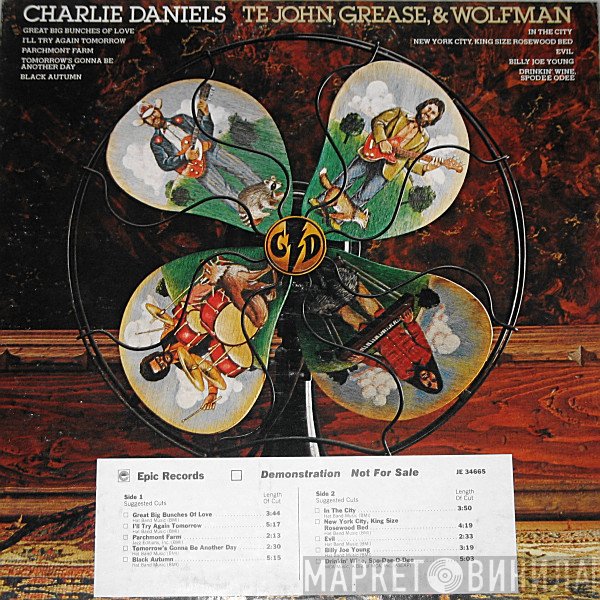 Charlie Daniels - Te John, Grease, & Wolfman